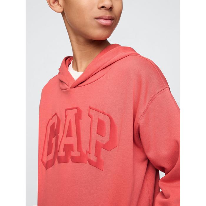 Relaxed Толстовка из махровой ткани с логотипом Gap цвет: Розовый