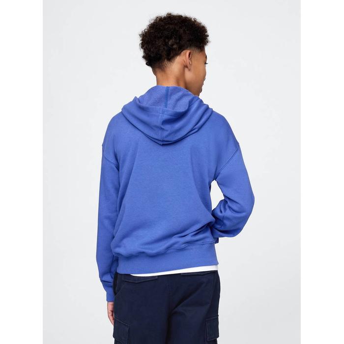 Relaxed Толстовка из махровой ткани с логотипом Gap цвет: Голубой