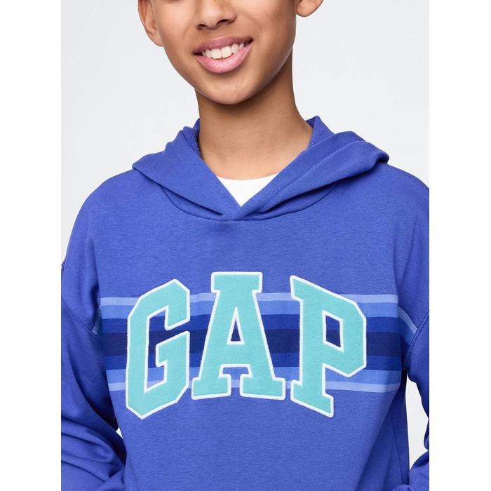 Relaxed Толстовка из махровой ткани с логотипом Gap цвет: Голубой