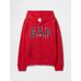 Relaxed Толстовка на молнии с логотипом Gap цвет: Красный