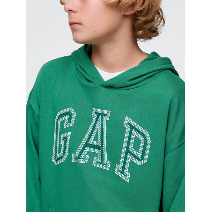 Relaxed Толстовка из махровой ткани с логотипом Gap цвет: Зелёный