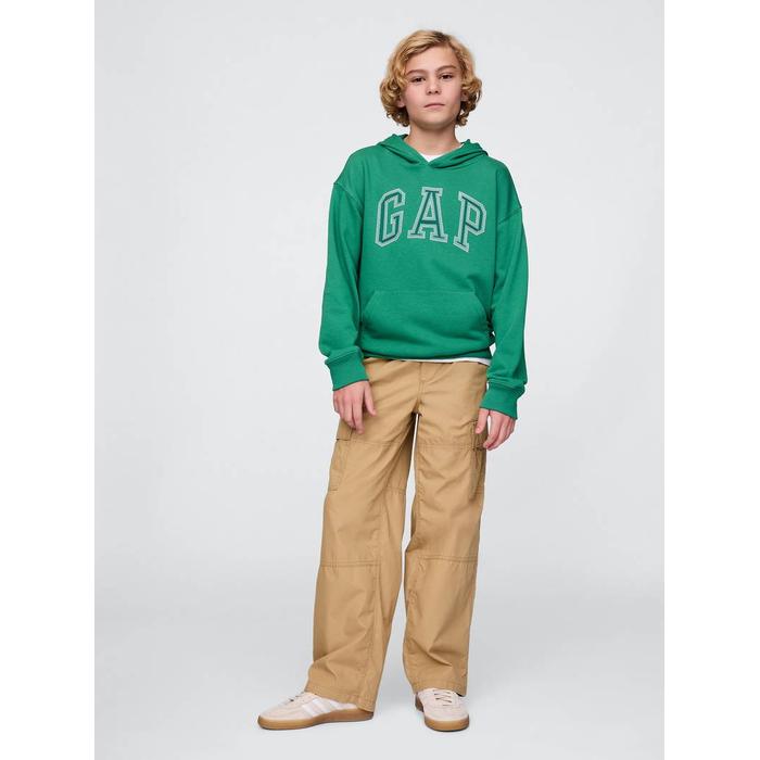 Relaxed Толстовка из махровой ткани с логотипом Gap цвет: Зелёный