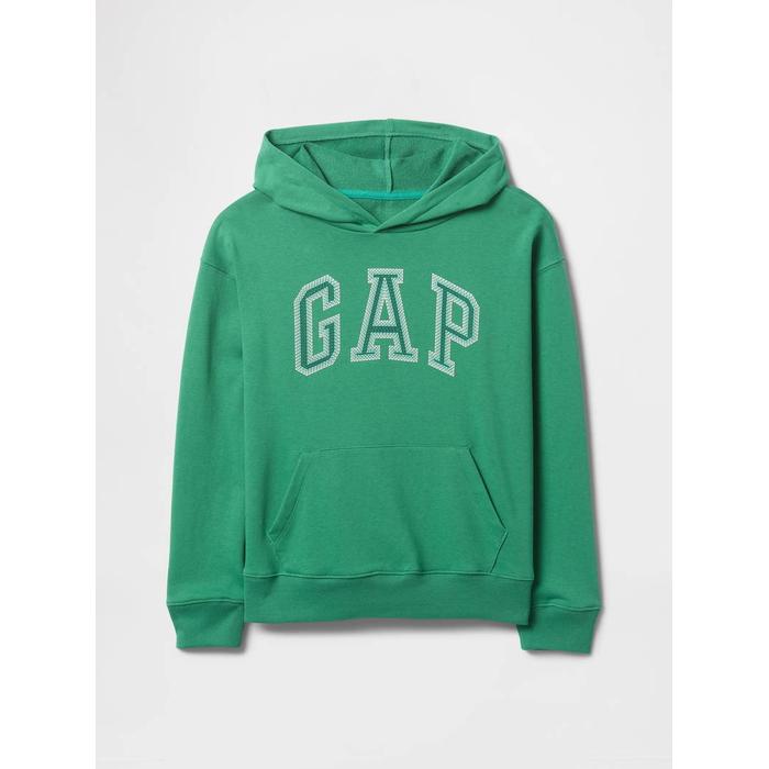 Relaxed Толстовка из махровой ткани с логотипом Gap цвет: Зелёный