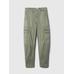 High Rise Barrel Kargo Khaki Pantolon цвет: Хаки