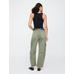 High Rise Barrel Kargo Khaki Pantolon цвет: Хаки