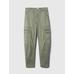 High Rise Barrel Kargo Khaki Pantolon цвет: Хаки