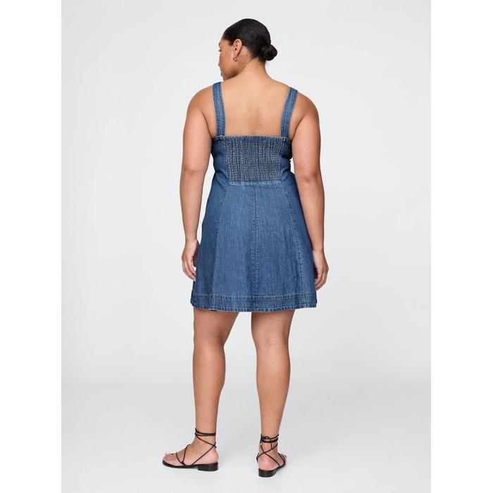 Denim Mini Elbise цвет: Синий