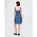 Denim Mini Elbise цвет: Синий