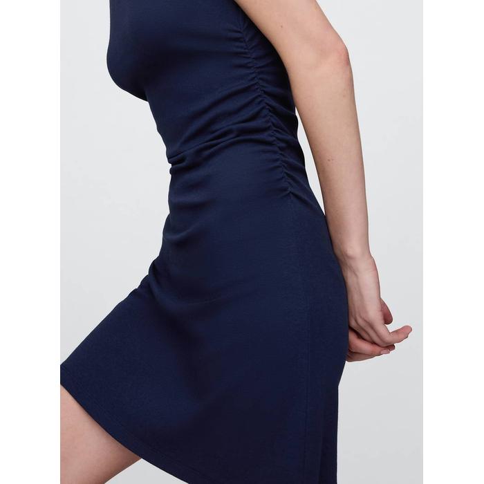 Modern Fitilli Fırfırlı Mini Elbise цвет: Синий