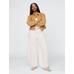 High Rise UltraSoft Horseshoe Jean Pantolon цвет: Белый