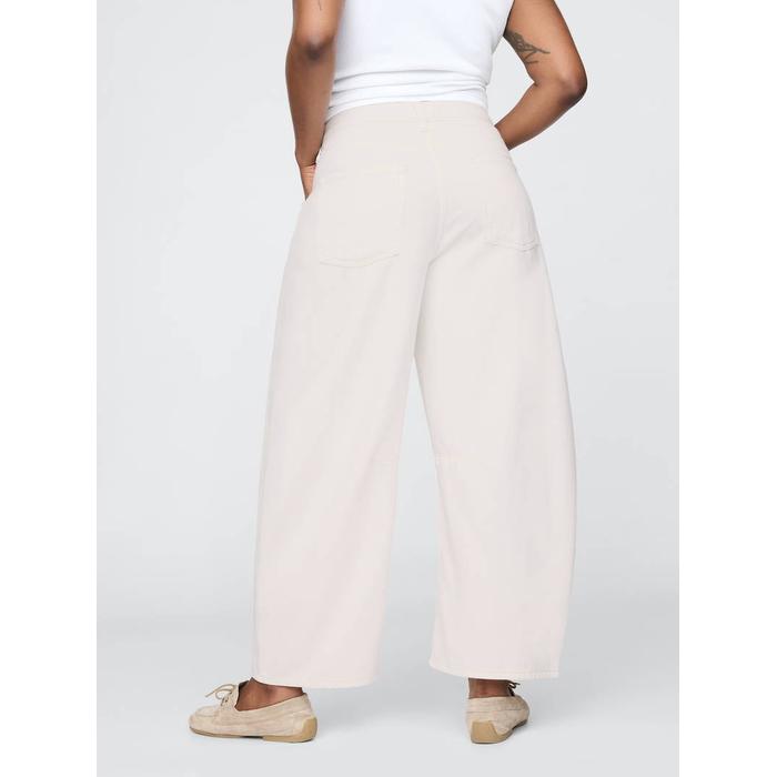 High Rise UltraSoft Horseshoe Jean Pantolon цвет: Белый