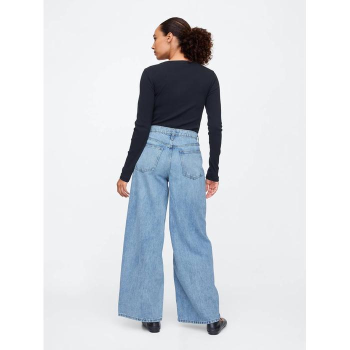 Baggy Jean Pantolon цвет: Голубой