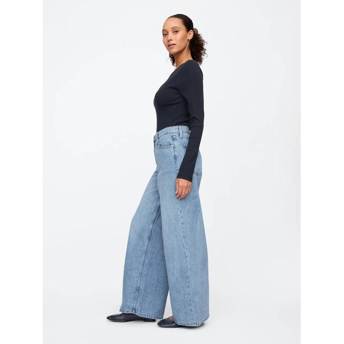 Baggy Jean Pantolon цвет: Голубой