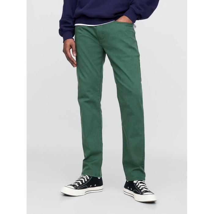 GapFlex Slim Fit City Max Jean Pantolon цвет: Зелёный