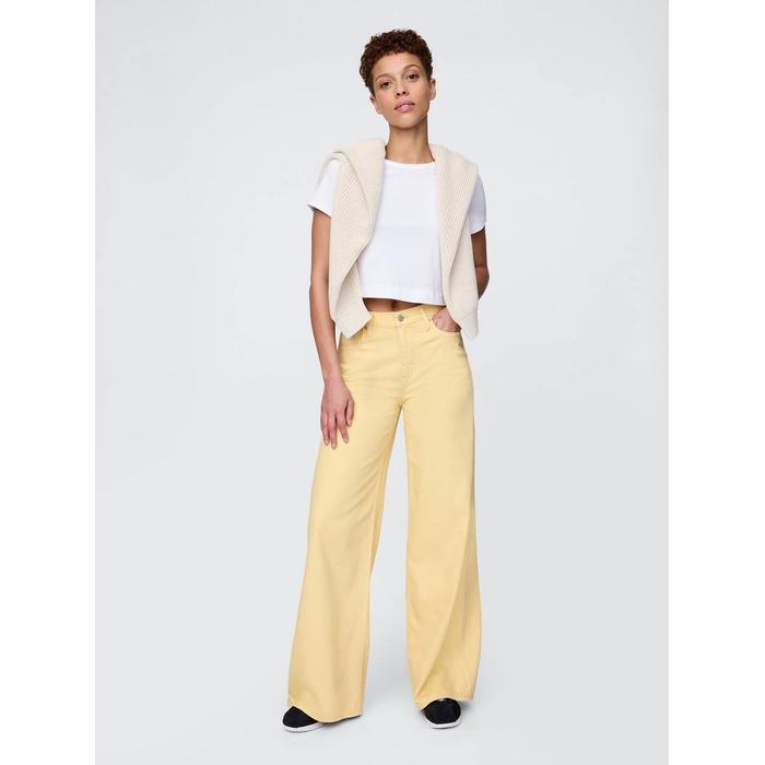 Mid Rise UltraSoft Baggy Jean Pantolon цвет: Жёлтый