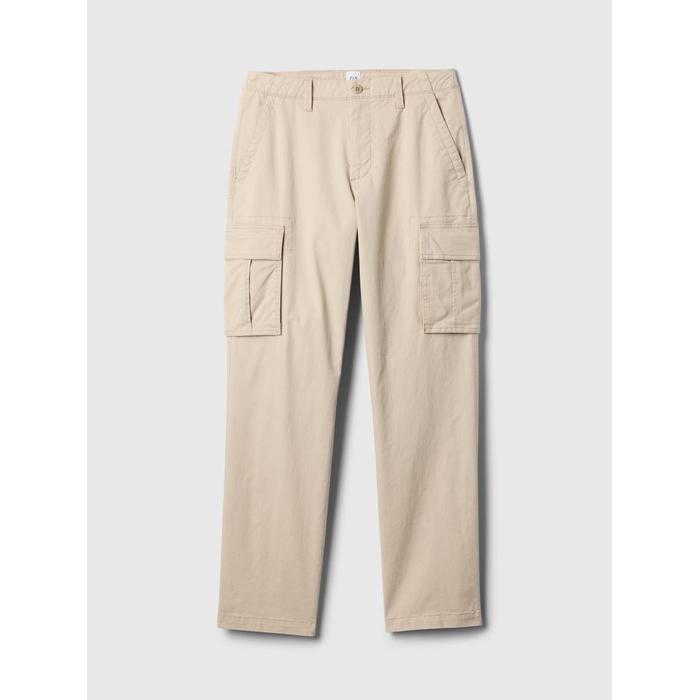 GapFlex Straight Kargo Washwell™ Pantolon цвет: Бежевый