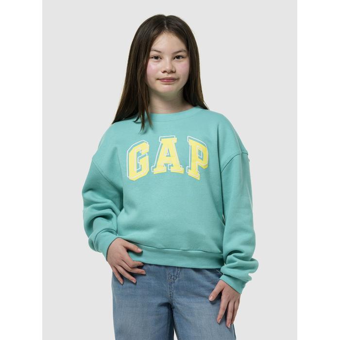 Толстовка большого размера с логотипом Gap цвет: Зелёный