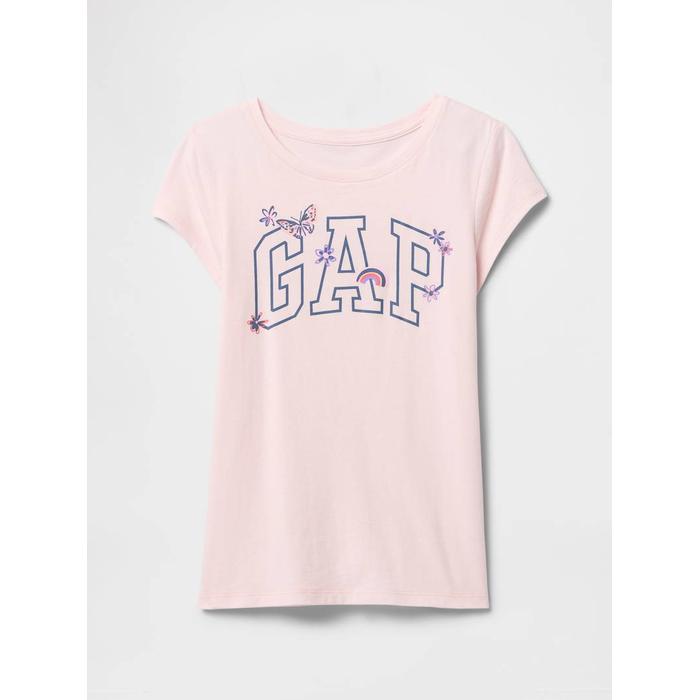 Футболка с логотипом Gap цвет: Розовый
