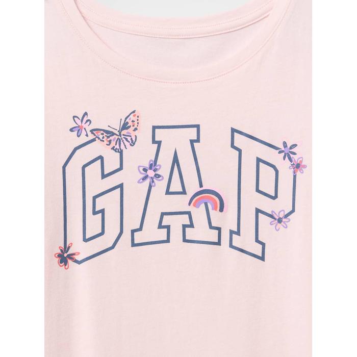 Футболка с логотипом Gap цвет: Розовый