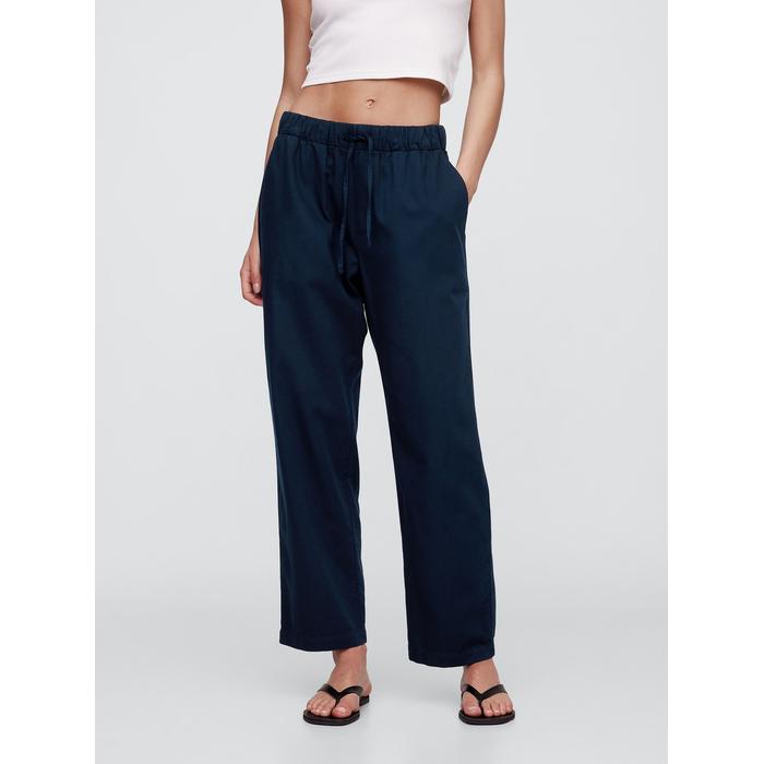 Mid Rise Twill Pantolon цвет: Синий