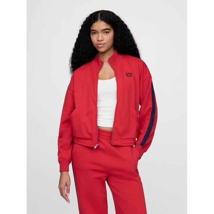 Gap Logo Vintage Soft Havlu Kumaş Sweatshirt цвет: Красный