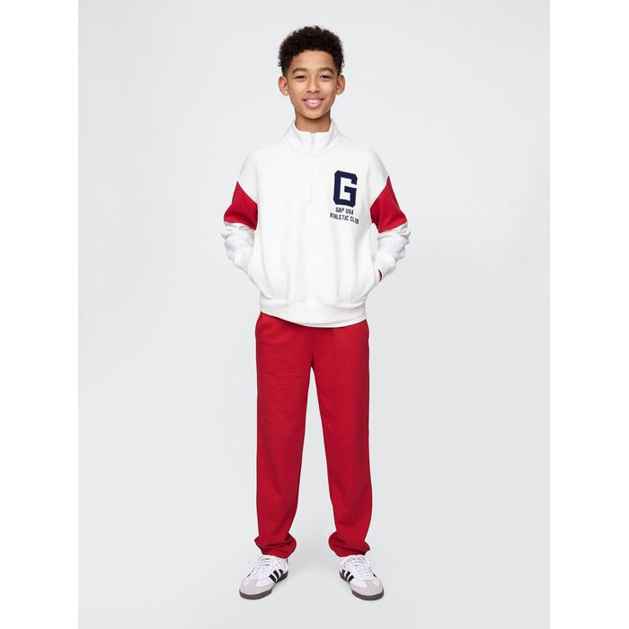 Relaxed Спортивные штаны с логотипом Gap цвет: Красный
