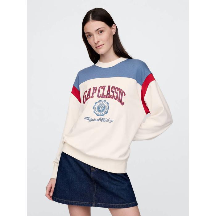 Gap Logo Vintage Soft Fransız Havlu Kumaş  Sweatshirt