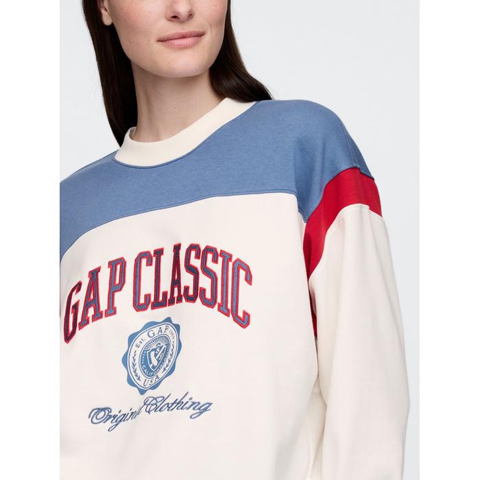 Gap Logo Vintage Soft Fransız Havlu Kumaş  Sweatshirt
