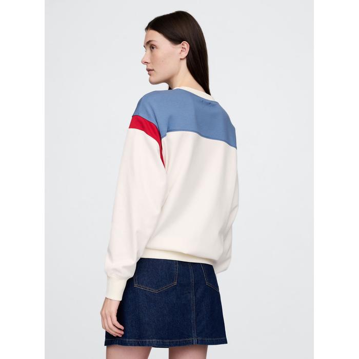 Gap Logo Vintage Soft Fransız Havlu Kumaş  Sweatshirt