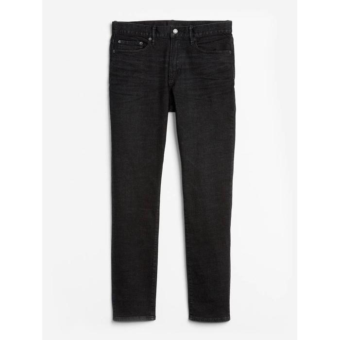 Ex Джинсовые брюки GapFl Taper Washwell™ Slim цвет: Чёрный