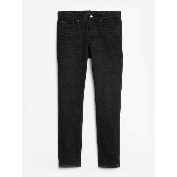 Ex Джинсовые брюки GapFl Taper Washwell™ Slim цвет: Чёрный