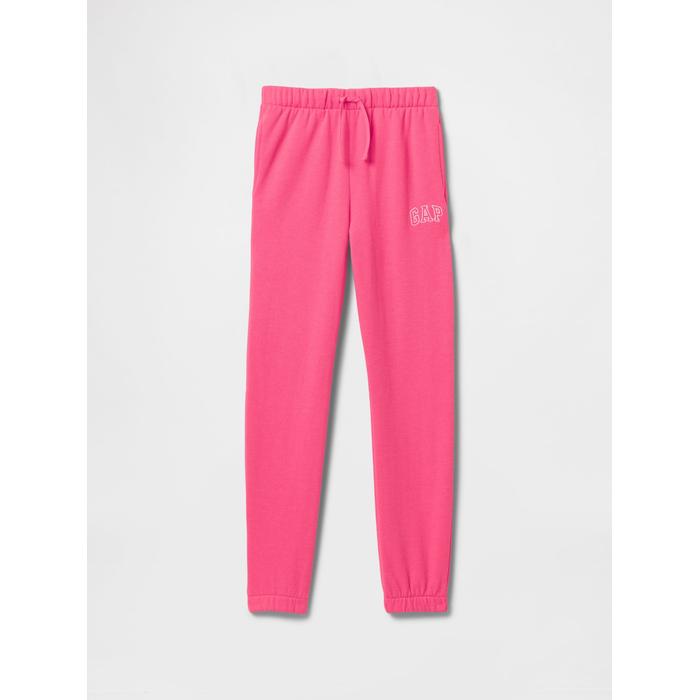 Relaxed Спортивные штаны джоггера из махровой ткани с логотипом Gap цвет: Розовый