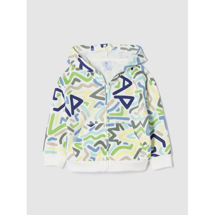 Relaxed Толстовка на молнии из махровой ткани с логотипом Gap