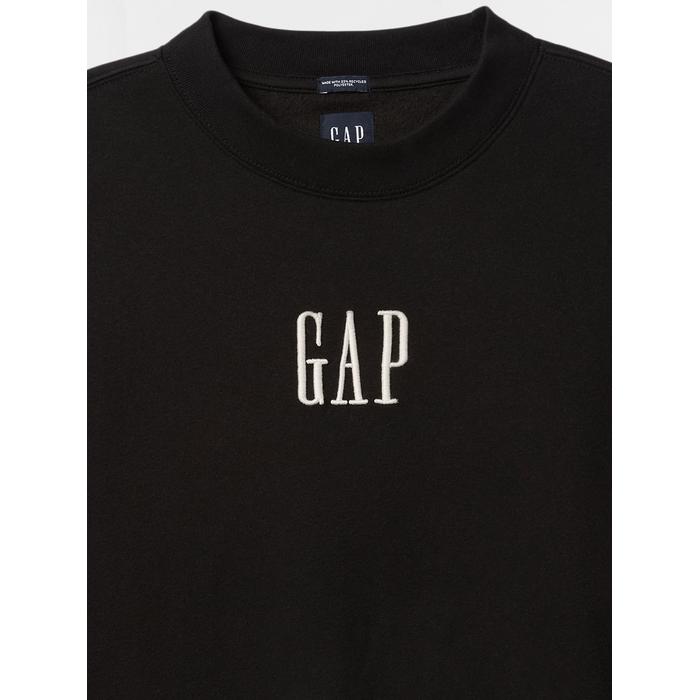 Gap Logo Vintage Soft Fleece Sweatshirt цвет: Чёрный