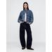 UltraSoft Denim Bomber Ceket цвет: Голубой