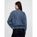 UltraSoft Denim Bomber Ceket цвет: Голубой