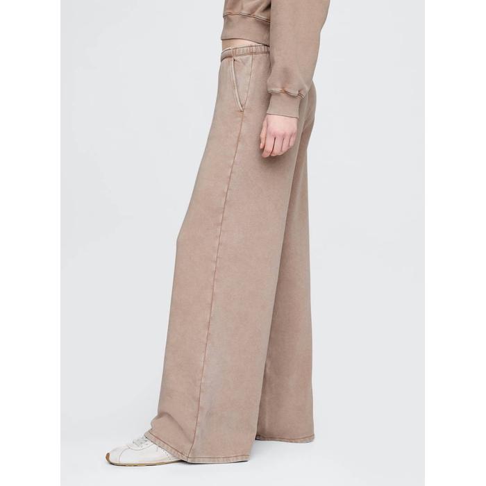 VintageSoft Wide-Leg Baggy Eşofman Altı цвет: Розовый