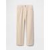 Keten Karışımlı 90's Loose Herringbone Pantolon цвет: Бежевый