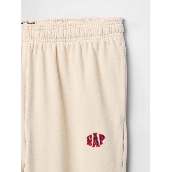 Gap Logo VintageSoft Fransız Havlu Kumaşı Jogger Eşofman Altı цвет: Бежевый