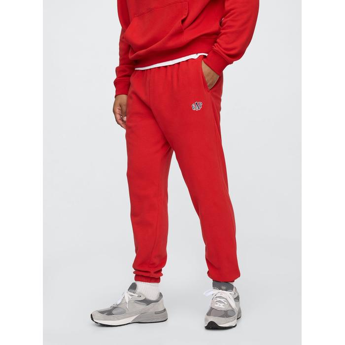 Gap Logo VintageSoft Fransız Havlu Kumaşı Jogger Eşofman Altı цвет: Красный