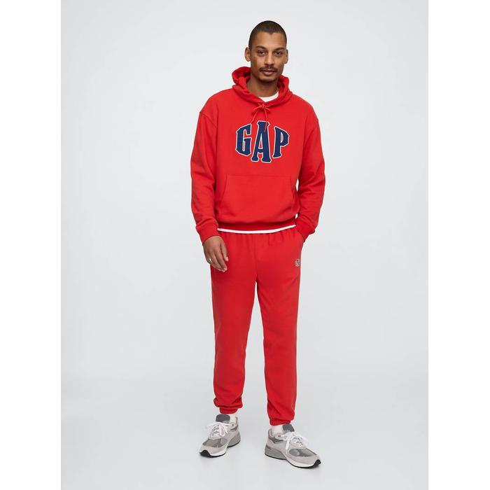 Gap Logo VintageSoft Fransız Havlu Kumaşı Jogger Eşofman Altı цвет: Красный