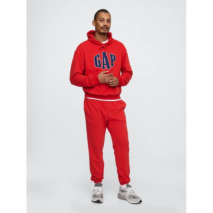 Gap Logo VintageSoft Fransız Havlu Kumaşı Jogger Eşofman Altı цвет: Красный