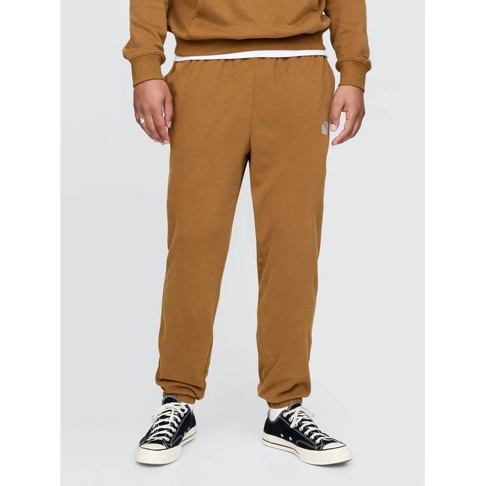 Gap Logo VintageSoft Fransız Havlu Kumaşı Jogger Eşofman Altı цвет: Коричневый