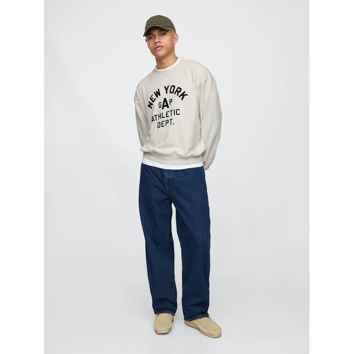 VintageSoft New York Gap Logo Sweatshirt цвет: Бежевый
