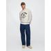 VintageSoft New York Gap Logo Sweatshirt цвет: Бежевый