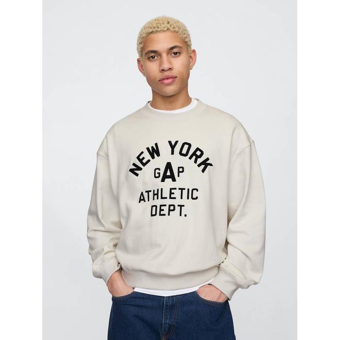 VintageSoft New York Gap Logo Sweatshirt цвет: Бежевый