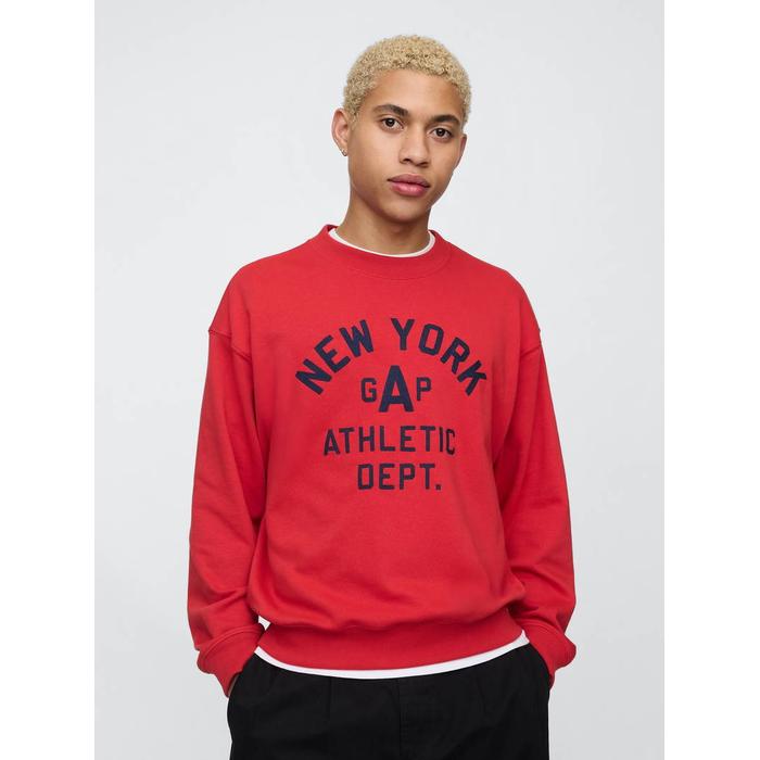 VintageSoft New York Gap Logo Sweatshirt цвет: Красный