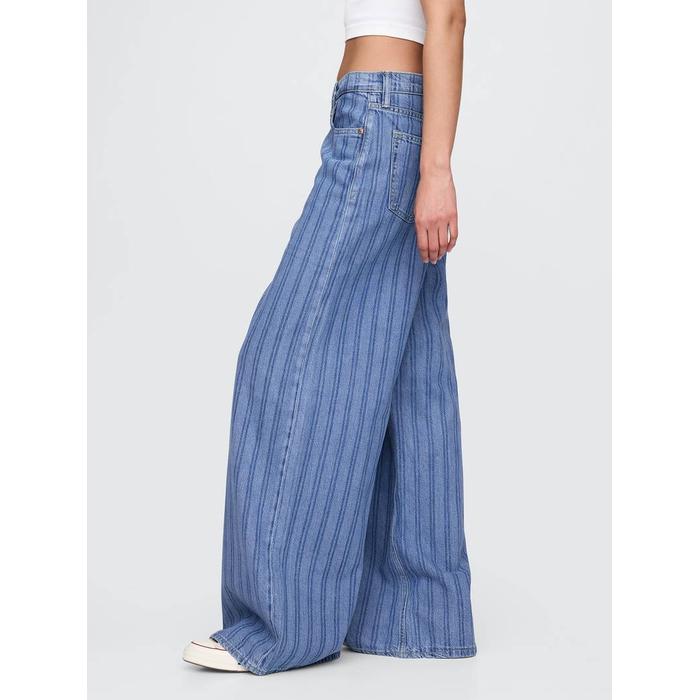Mid Rise UltraSoft Baggy Jean Pantolon цвет: Голубой