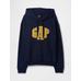 VintageSoft Oversize Gap Logo Kapüşonlu Sweatshirt цвет: Синий
