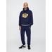 VintageSoft Oversize Gap Logo Kapüşonlu Sweatshirt цвет: Синий